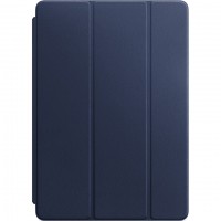 Кожаный чехол Apple Smart Cover для iPad Pro 10.5" тёмно-синий (Midnight Blue)