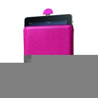 Кожаный чехол Knomo Pink Slim Sleeve для iPad 9.7 розовый