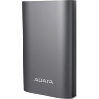 Внешний аккумулятор ADATA A10050QC PowerBank Quick Charge 3.0 10050 mAh серый