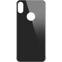 Заднее защитное стекло Mocolo для iPhone X серый космос