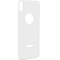 Заднее защитное стекло VLP 3D Glass для iPhone X белое