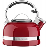 Чайник наплитный со свистком KitchenAid 2.0-Quart Kettle KTEN20SBER (Empire Red)