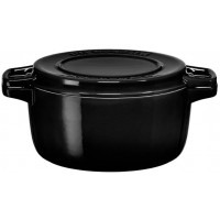Кастрюля чугунная KitchenAid 6.0Qt Cast Iron Cookware 5.65 л KCPI60CROB (Onyx Black)