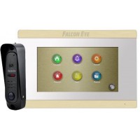 Комплект видеодомофона Falcon Eye FE-ARIES White + вызывная панель FE311A