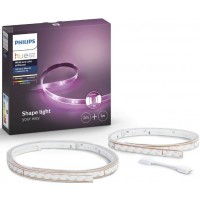 Умная светодиодная лента Philips Hue White And Color Ambiance Lightstrip Plus 2m + Extension 1m (8718699625856)