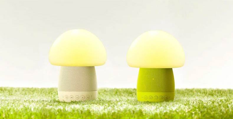 EMOI Mushroom Lamp Speaker