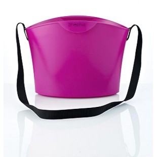 Покупательская корзина SHOPHIE - 15 L, пурпурная, с плечевым ремнем оптом