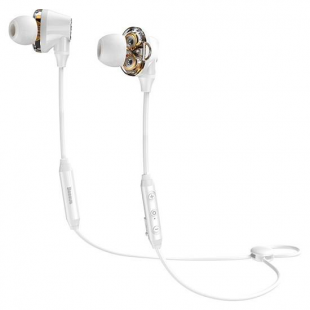 Bluetooth-наушники с микрофоном Baseus Encok S10 Dual Dynamic NGS10-02 (White) оптом