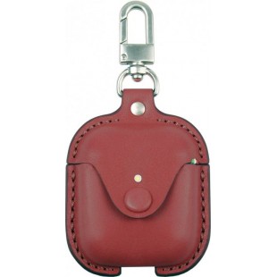 Чехол Cozistyle Cozi Leather (CLCPO011) для AirPods (Red) оптом