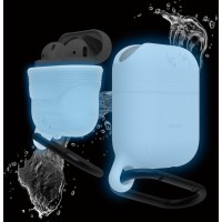 Чехол Elago Waterproof Hang Case для AirPods (Nightglow Blue)