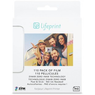 Фотобумага Lifeprint Photo Paper Sticky Back 110 Pack оптом