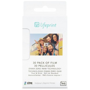 Фотобумага Lifeprint Photo Paper Sticky Back 30 Pack оптом