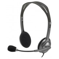 Компьютерная гарнитура Logitech Stereo Headset H111 981-000593 (Grey)