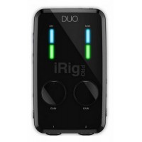 Мобильный аудиоинтерфейс IK Multimedia iRig Pro Duo (A067181) для цифрового подключения (Black)