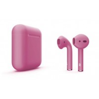 Наушники Apple AirPods Color 2 в футляре без беспроводной зарядки (Pink Matt)