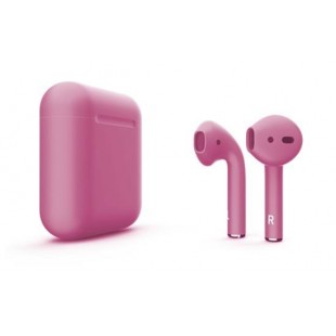 Наушники Apple AirPods Color 2 в футляре без беспроводной зарядки (Pink Matt) оптом