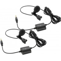 Петличный конденсаторный микрофон IK Multimedia iRig Mic Lav 2 pc (Black)