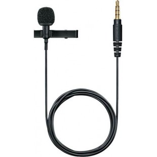 Петличный конденсаторный микрофон Shure MVL (Black) оптом