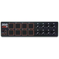 Портативный USB/MIDI-контроллер Akai PRO LPD8 A033507 (Black)