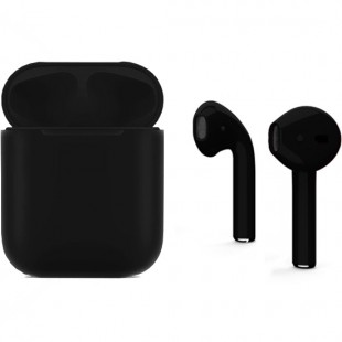 Беспроводные наушники Apple AirPods 2 (второе поколение) Full Color Custom Edition чёрный глянец (полная покраска) оптом