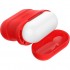 Чехол Baseus Silicone Case с держателем наушников для Airpods красный оптом