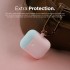 Чехол Elago A2 Wireless Silicone Duo Hang Case для AirPods 2Gn розовый (белая/голубая Pastel Blue крышки) оптом