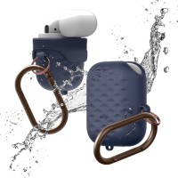Чехол Elago Waterproof Active Hang Case для AirPods синий Jean Indigo
