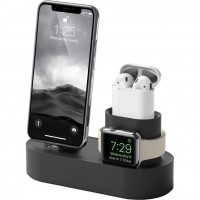 Док-станция Elago Charging Hub 3 in 1 для iPhone / Apple Watch / AirPods чёрная