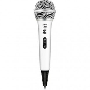 Микрофон IK Multimedia iRig Voice для iOS и Android белый оптом
