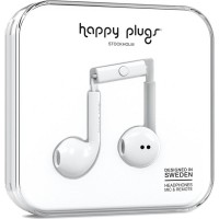 Наушники Happy Plugs Earbud Plus Белые