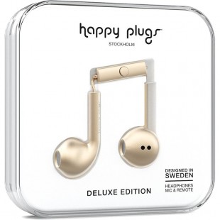 Наушники Happy Plugs Earbud Plus Deluxe Edition Шампань оптом