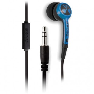 Наушники iFrogz EarPollution Plugz синие оптом