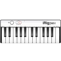 Портативная миди-клавиатура IK Multimedia iRig Keys Mini (25 клавиш) для iOS, Android, Mac, PC