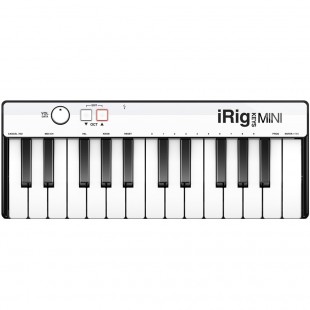 Портативная миди-клавиатура IK Multimedia iRig Keys Mini (25 клавиш) для iOS, Android, Mac, PC оптом