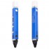 3D ручка MyRiwell RP-100C синяя (100CB) оптом