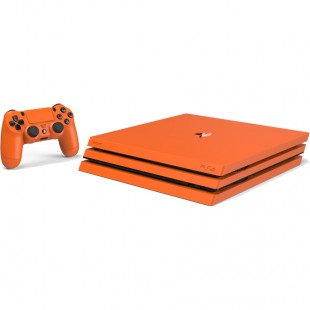 Игровая приставка Sony PlayStation 4 Pro (1ТБ) Custom Edition Оранжевая матовая оптом