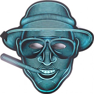 Световая маска с датчиком звука GeekMask Vegas (GM-VEGAS) оптом