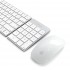 Беспроводная клавиатура Satechi Slim Rechargeable Aluminum Bluetooth Keypad серебристая (ST-SALKPS) оптом