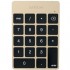 Беспроводная клавиатура Satechi Slim Rechargeable Aluminum Bluetooth Keypad золотистый оптом