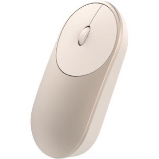 Беспроводная компьютерная мышь Xiaomi Mi Portable Mouse (Gold) золотистая оптом