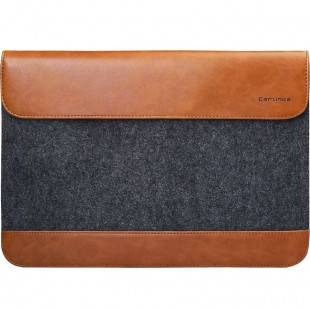 Чехол Cartinoe Envelope Series для MacBook 11 / MacBook 12 серый/коричневый оптом