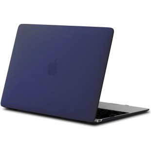 Чехол Crystal Case для MacBook 12 Retina тёмно-синий оптом