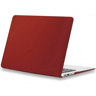 Чехол Crystal Case для MacBook Air 13 бордовый оптом