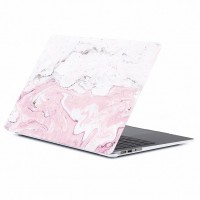 Чехол Gurdini для MacBook Air 13" розовый мрамор (Стиль 11)