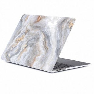 Чехол Gurdini для MacBook Air 13 серый мрамор (Стиль 7) оптом