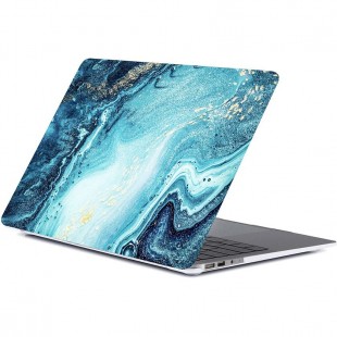 Чехол Gurdini для MacBook Air 13 синий мрамор (Стиль 8) оптом