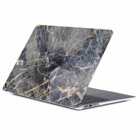 Чехол Gurdini для MacBook Air 13" тёмно-серый мрамор (Стиль 9)