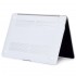 Чехол Gurdini для MacBook Pro 13 с и без Touch Bar (USB-C) бело-золотистый мрамор (Стиль 8) оптом