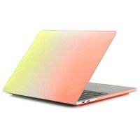 Чехол Gurdini Gradient для MacBook Pro 13" с и без Touch Bar (USB-C) жёлто-оранжевый (Стиль 2)