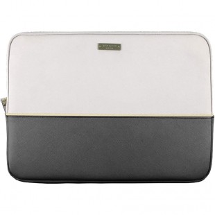 Чехол Kate Spade New York Color-Block Sleeve для MacBook 13 Saffiano Black/Cement/Gold оптом